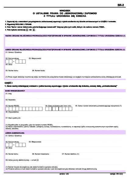 Dokumenty do becikowego