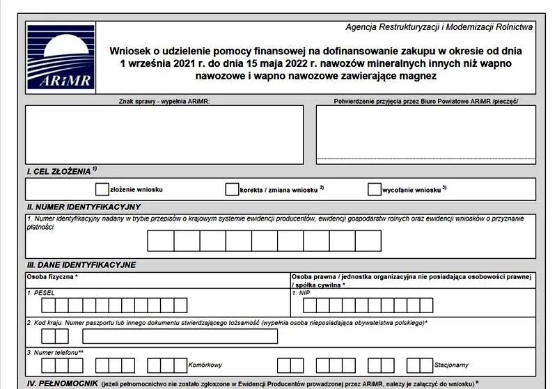 Dopłaty do nawozów