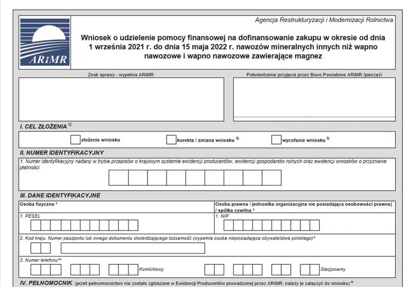 Dopłaty do nawozów