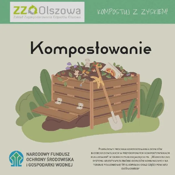 Kompost w ogrodzie