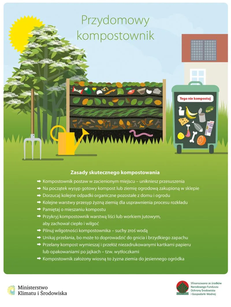 Kompostowanie trawy krok po kroku