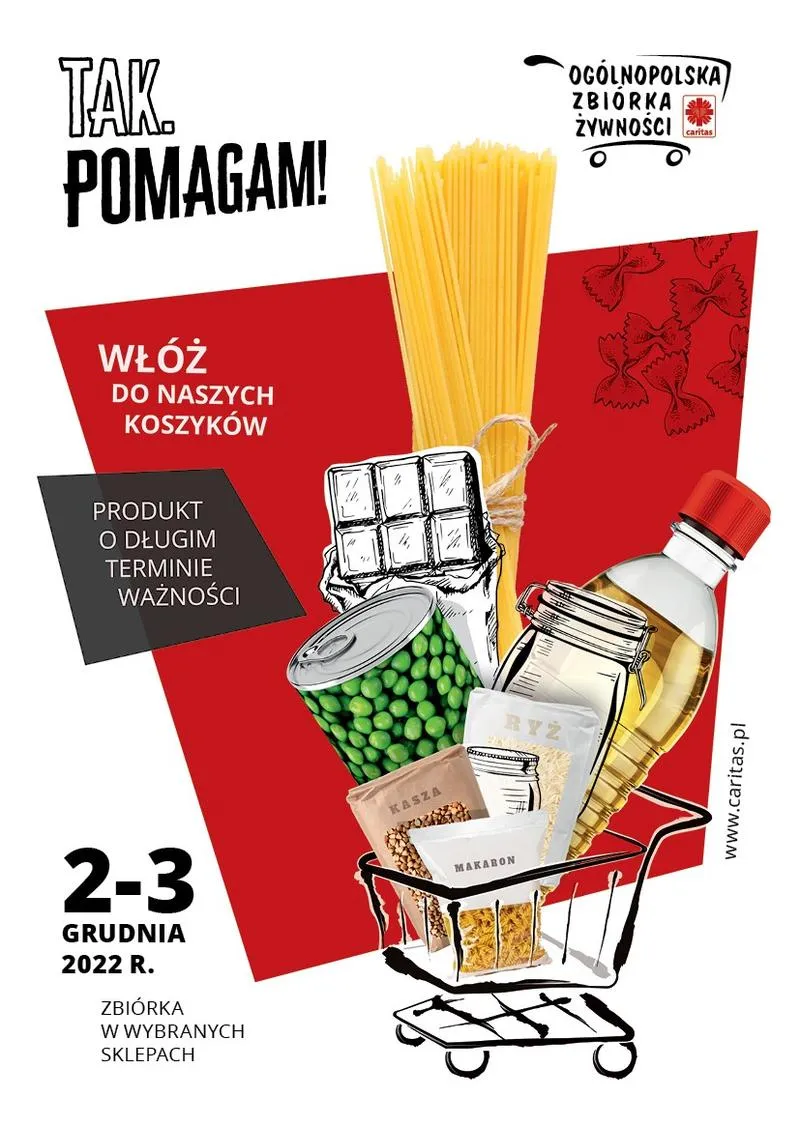 Najważniejsze produkty na zbiórkę