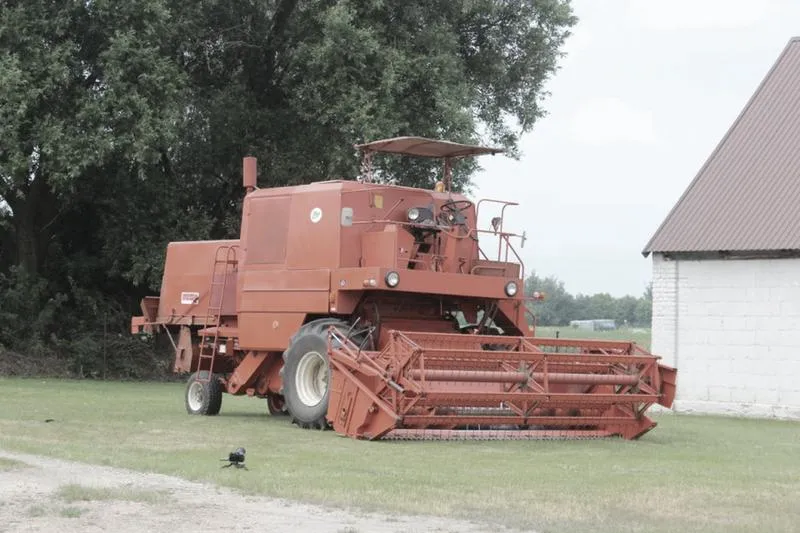 Paliwo w kombajnie Bizon