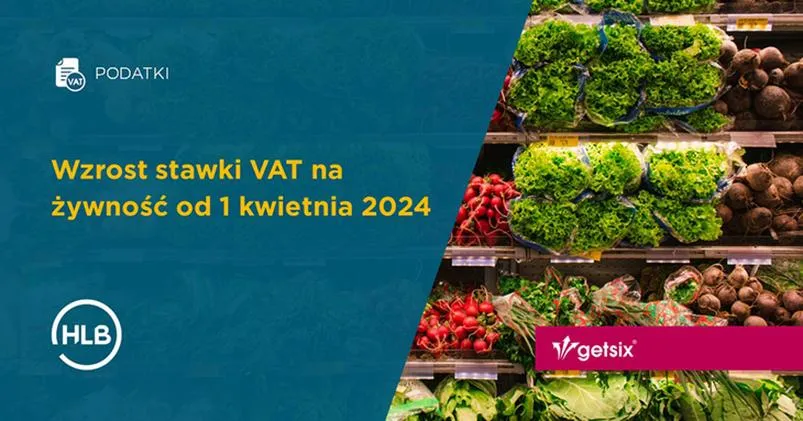 Stawki VAT na żywność