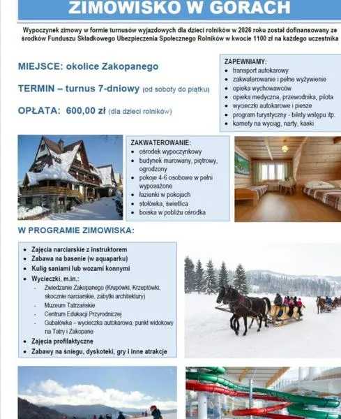 Zmiany składek KRUS